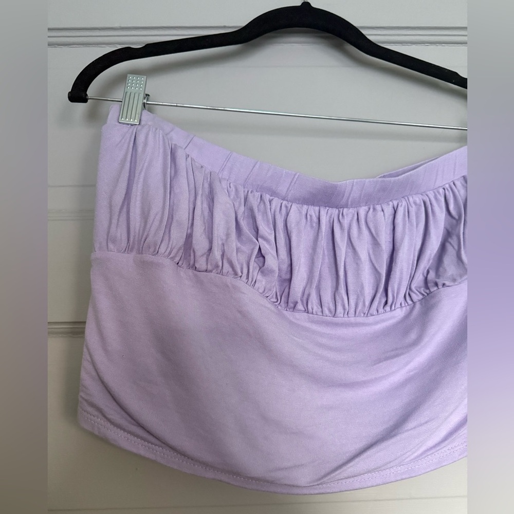 Free People Beach Serenity Purple set top and skirt Size XL - Picture 10 of 11